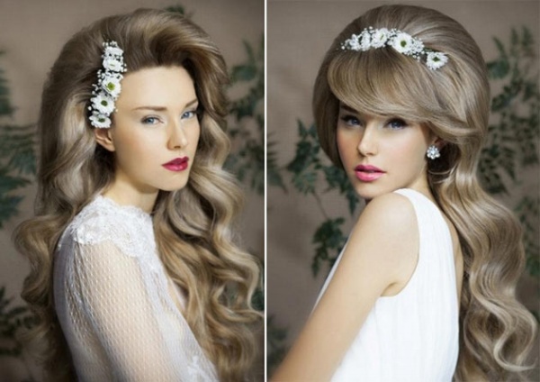 Wedding Hairstyles for Long Hair - Thời trang cưới - Tóc - Tóc cô dâu - Tóc dài - Hình ảnh