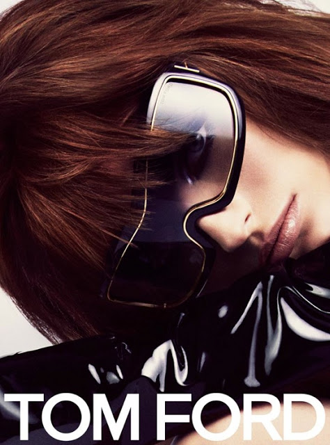 Karlina Caune sang trọng quyến rũ khi chụp ảnh quảng cáo BST mắt kính Hè 2013 của Tom Ford - Karlina Caune - Nhà thiết kế - Bộ sưu tập - Mắt Kính - Phụ kiện - Thời trang - Hè 2013