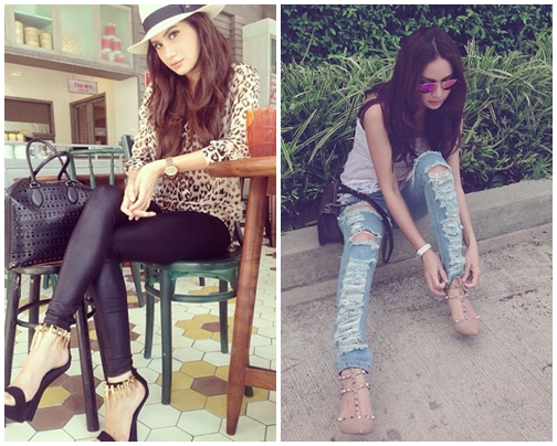 สบาย ๆ แฟชั่นการแต่งตัว สไตล์ดาราสาวเซ็กซี่ๆ - Celeb Style - แฟชั่นดารา - สไตล์การแต่งตัว - ดาราเซ็กซี่ - แต่งตัววันสบายๆ