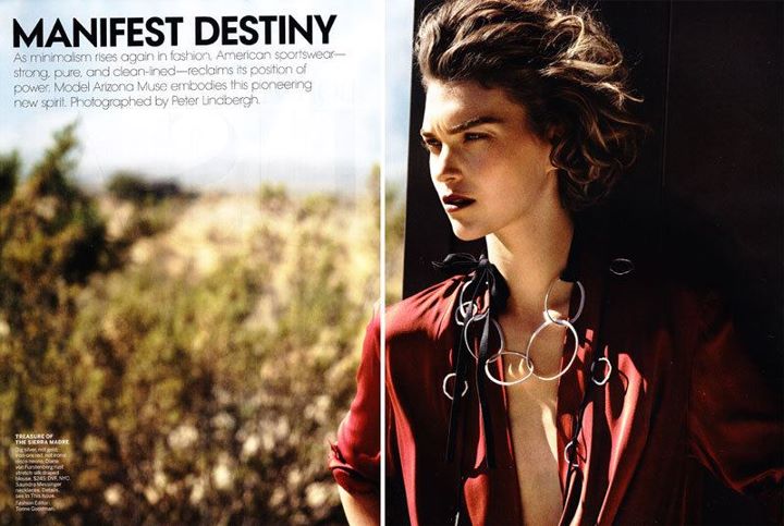 Arizona Muse for Vogue Paris - Model
