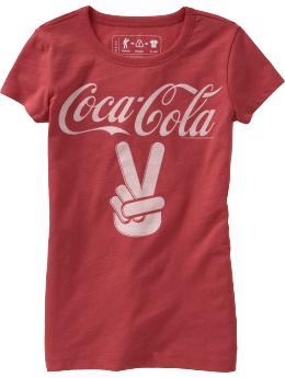 Girls Coca-Cola® Graphic Tees - Old Navy - Kids Wear - T-Shirt - Girl