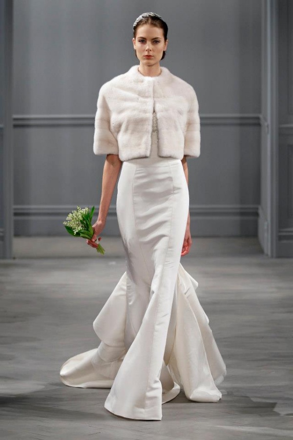 Ngọt ngào tinh tế cùng BST áo cưới 2014 của Monique Lhuillier - Monique Lhuillier - Nhà thiết kế - Bộ sưu tập - Thời trang cưới - Thời trang