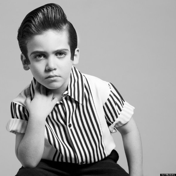 Kids Photographed as American Icons By April Maciborka