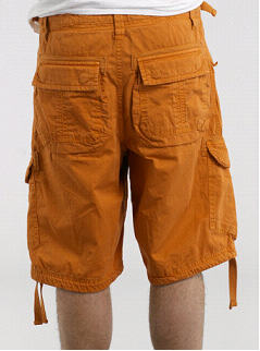 Orange Utility Cargo Shorts - Shorts - Men' Wear - Burton