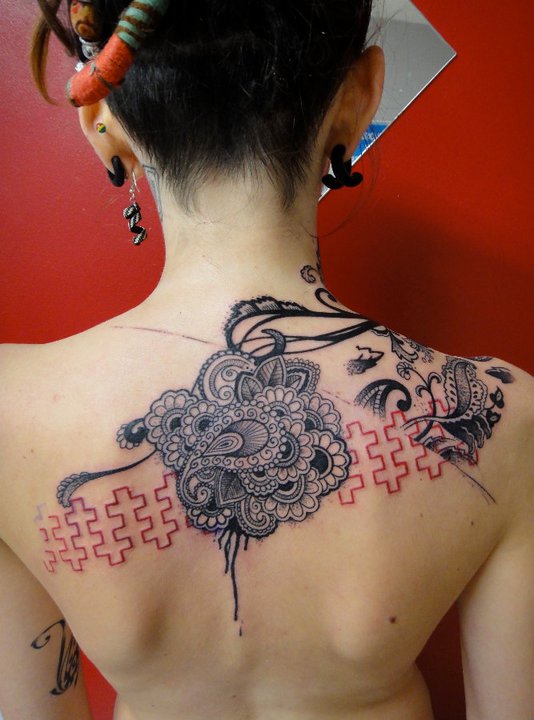 สุดแนว!! ลายสักสไตล์ Photoshop สวยอาร์ต!! - รอยสัก - ลายสัก - สไตล์ Photoshop - ลายสักแนวอาร์ต