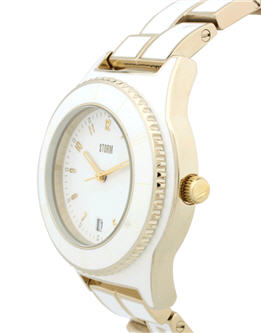 Storm Kanti White & Gold Watch - Women's Watch - Watch - ASOS