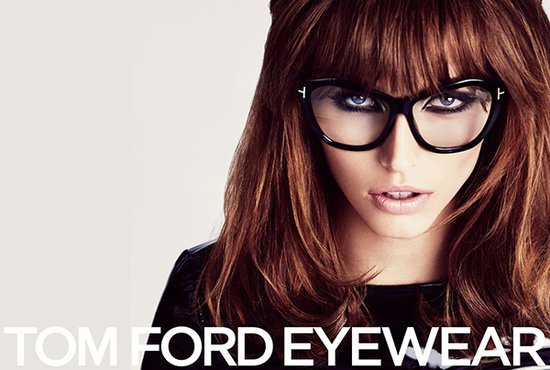 Karlina Caune sang trọng quyến rũ khi chụp ảnh quảng cáo BST mắt kính Hè 2013 của Tom Ford