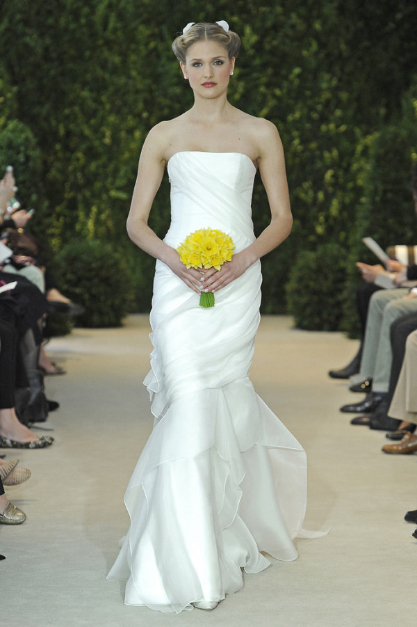 BST áo cưới 2014 đẹp khó quên từ NTK Carolina Herrera - Carolina Herrera - Nhà thiết kế - Bộ sưu tập - Thời trang cưới