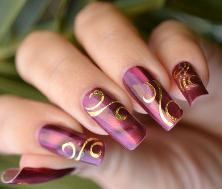 Beautiful French Nail Art Ideas for Christmas 2012 - Fashion - Nail Arts - Christmas 2012