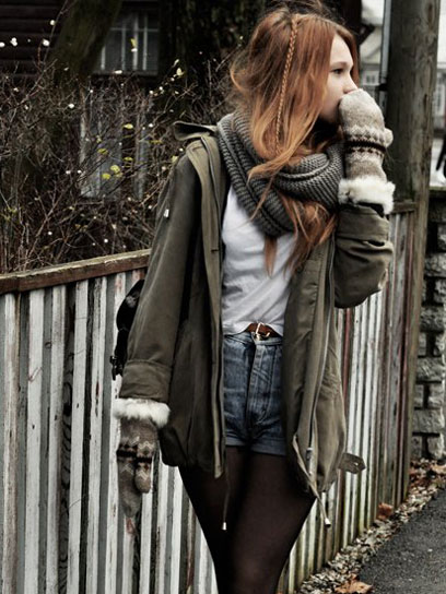 Trendy Style with Chunky Scarves - Accessory - Scarves