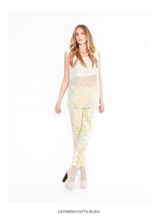 Lookbook Caterina Gatta Xuân / Hè 2013. - Xuân / Hè 2013. - Caterina Gatta - Nhà thiết kế - Thời trang nữ