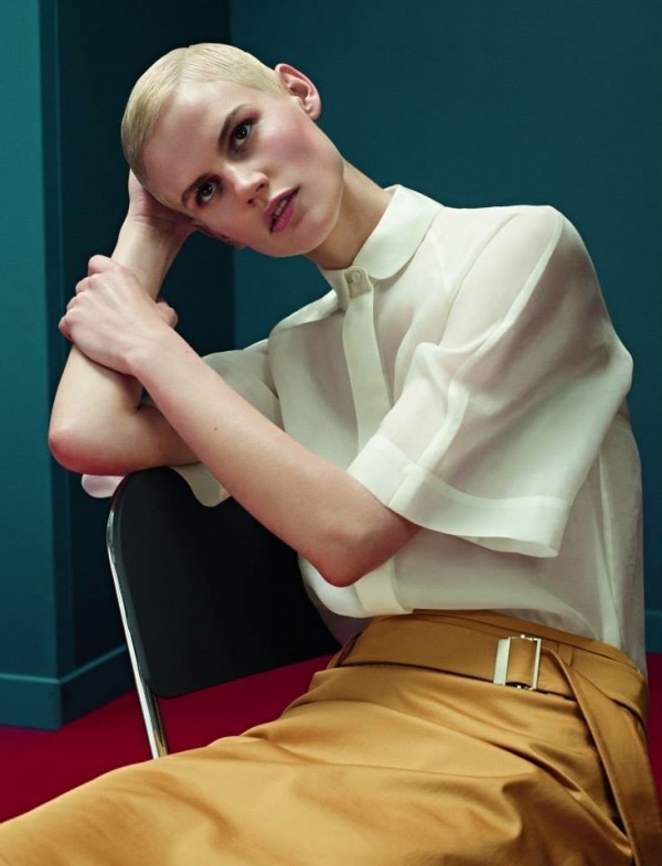 Saskia de Brauw cực nam tính trong quảng cáo Xuân 2014 của Strenesse - Saskia de Brauw - Strenesse - Thời trang - Thời trang nữ - Bộ sưu tập - Nhà thiết kế - Người mẫu - Hình ảnh
