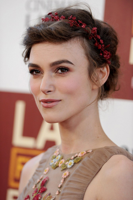 7 phong cách trang điểm & kiểu tóc kiêu sa nhất của Keira Knightley - Thời trang nữ - Tóc - Tư vấn - Sao - Trang điểm - Keira Knightley