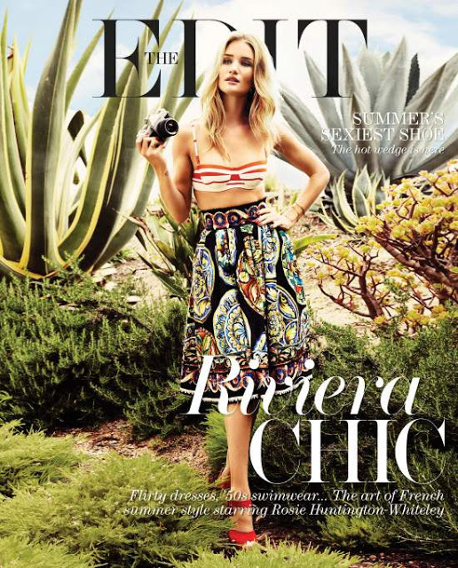 'Bông hồng nước Anh' Rosie Huntington-Whiteley duyên dáng trên tạp chí The Edit tháng 5 - Người mẫu - Phong Cách Sao - Tin Thời Trang
