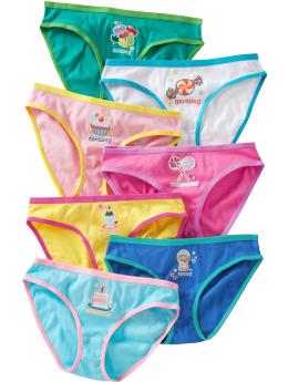 Girls Bikini Underwear 7-Packs - Old Navy - Kids Underwear