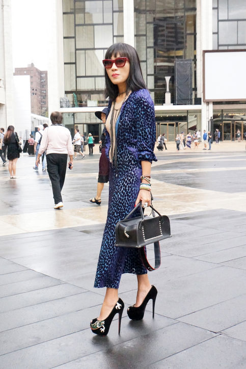 Bắt nhịp xu hướng cùng Street-style tại Tuần lễ thời trang New York - Thời trang nữ - Tư vấn - Thời trang - Xuân 2013 - Tuần lễ Thời trang - New York - Xuống phố