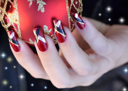 Beautiful French Nail Art Ideas for Christmas 2012 - Fashion - Nail Arts - Christmas 2012