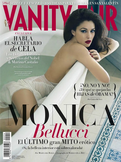 Monica Bellucci gợi cảm trên tạp chí Vanity Fair tháng 2 - Monica Bellucci - Vanity Fair - Phong Cách Sao - Tin Thời Trang